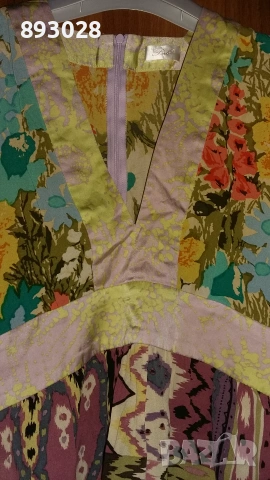 От естествена коприна Bela Fashions , снимка 3 - Рокли - 55251355