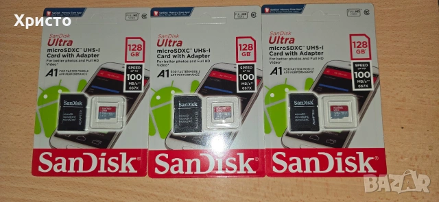 SD memory  Карта памет Sandisk Ultra 128GB
