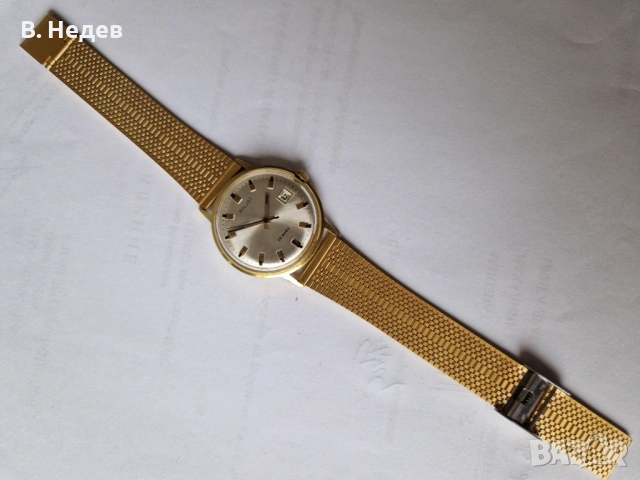 POLJOT /de luxe/, 29 jewels, automatic, 2416, Au 20, USSR, TOP!, снимка 11 - Мъжки - 54882844