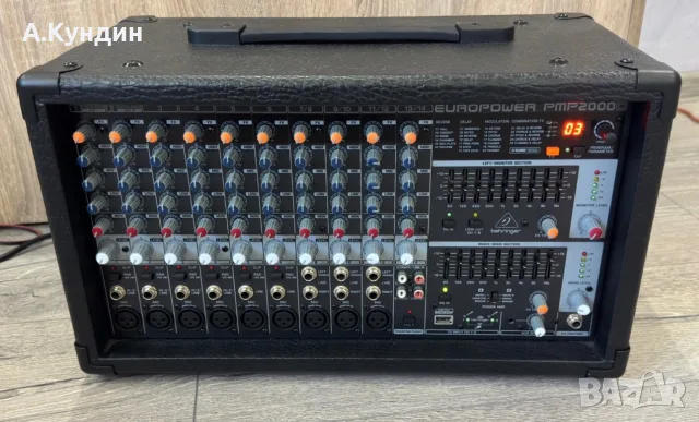 Behringer pmp2000w активен пулт 