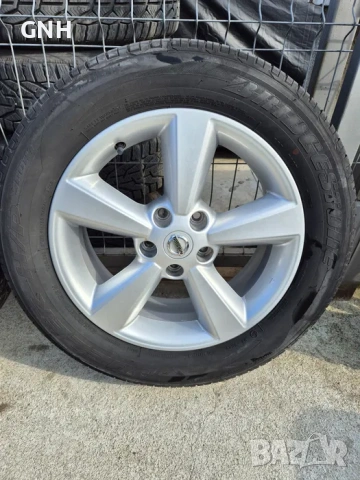 Джанти Nissan 17 цола , 5х114,3 , 6.5j ,et40 215/60/17 Renault Toyota, снимка 5 - Гуми и джанти - 54511129