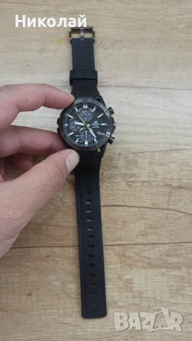 Casio Edifice Solar - Sapphire - Carbon, снимка 4 - Мъжки - 54704603