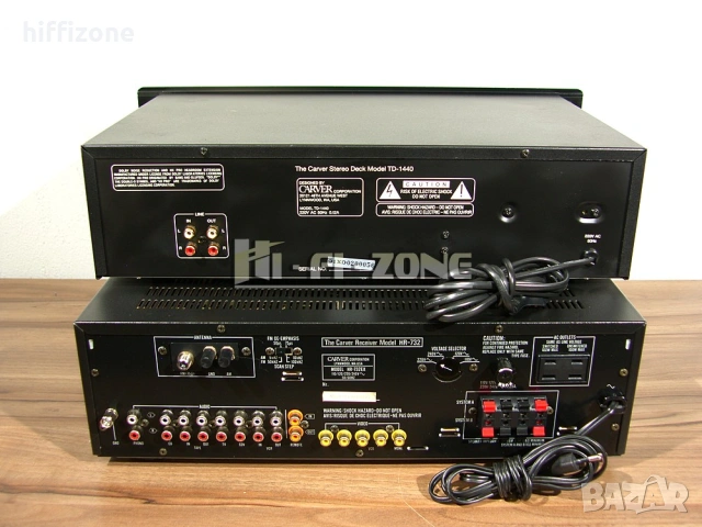 Комплект Carver hr-732 / td-1440, снимка 9 - Аудиосистеми - 54898652