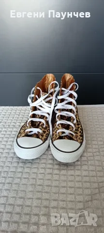 Converse chuck Taylor размер 39 дамски кецове маратонки леопардови , снимка 4 - Маратонки - 55398571