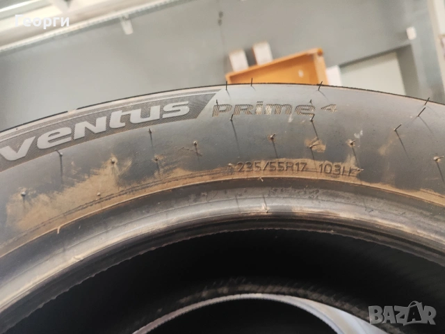 4бр.летни гуми 235/55/17 Hankook, снимка 7 - Гуми и джанти - 54822870