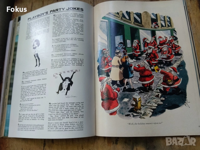 Старо колекционерско списание Плейбой Playboy Дек. 1977 г., снимка 6 - Антикварни и старинни предмети - 55080274
