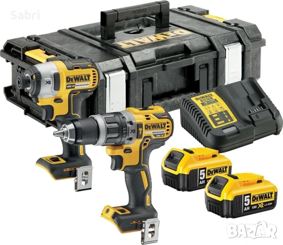 DeWALT DCK266P2, 18 V, с 2 батерии, зарядно и куфар, снимка 2 - Винтоверти - 54712644