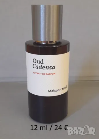 Oud Cadenza by Maison Crivelli decant