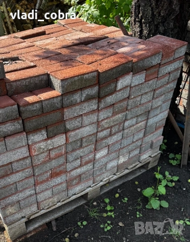 Павета червени и сиви, снимка 3 - Гранитогрес и плочки - 54743527