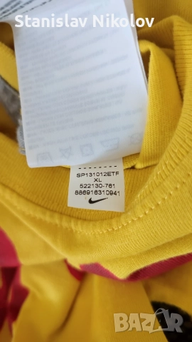 Тениска Nike Just do it paint spray, Size XL, снимка 6 - Тениски - 55585641