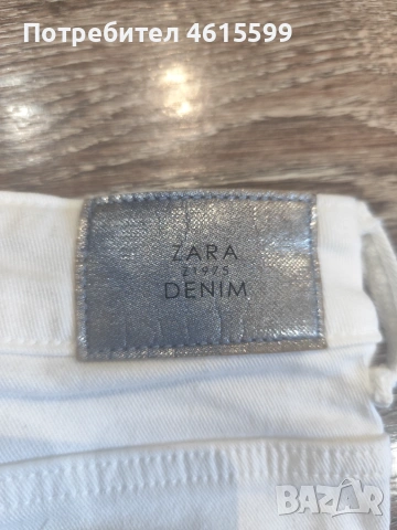 бели дънки на Zara, снимка 7 - Дънки - 55178100