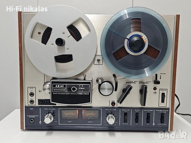 ретро стерео ролков магнетофон Hi-Fi AKAI 4000DS