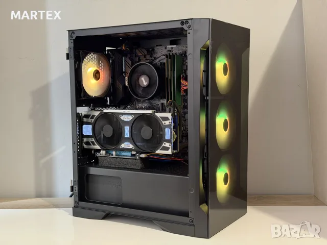 Геймърски компютър Ryzen 5 3600, GTX 1080, 32GB, снимка 7 - Геймърски - 55335453