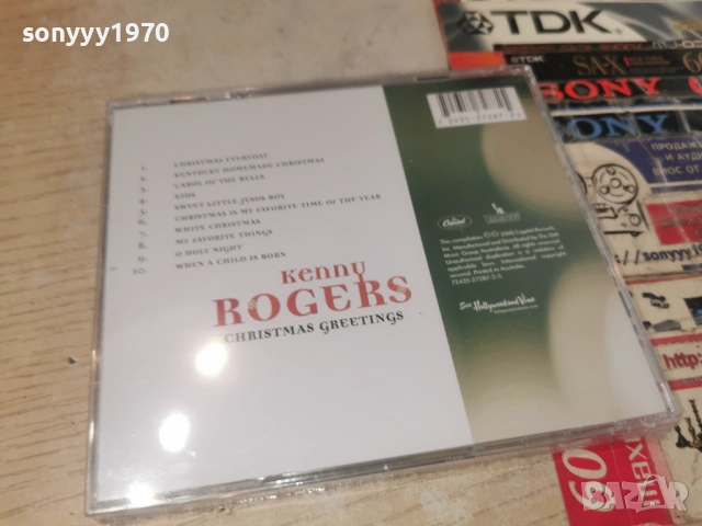 KENNY ROGERS NEW CD 0506261526H2E6R, снимка 7 - CD дискове - 54791356