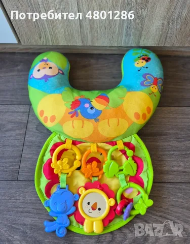 Възглавница за игра по корем Fisher Price 