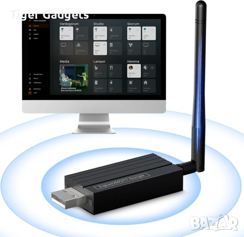 AVATTO Zigbee 3.0 USB Dongle Plus – Универсален Zigbee координатор TI CC2652P за Home Assistant и Zi