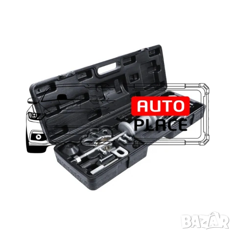 Пълен комплект обратен чук и скоби за лагери и барабани 5 части KrafTWelle, снимка 2 - Други инструменти - 54074343