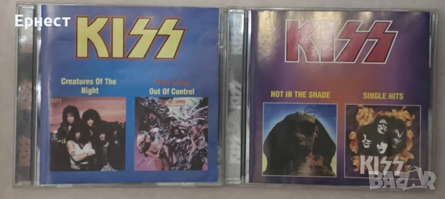  Kiss-Hot in a Shade, Single Hits, Creaturesof the Night, Peter Criss-Out of Control 