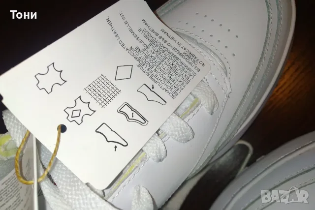 REEBOK Оригинал Нови Дамски Маратонки Изцяло от Естествена Кожа с Етикет 40, снимка 15 - Маратонки - 55495368