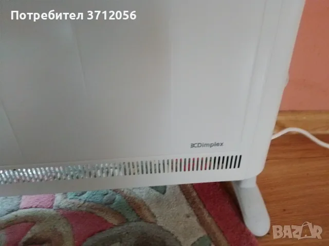 Печка на ток с регулиращ бутон.