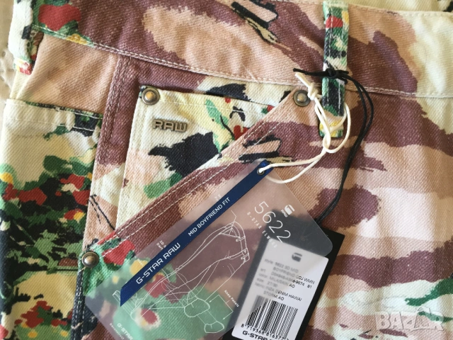 G-star оригинални нови дамски дънки 5622 3D Mid Boyfriend Coj W27/L30, снимка 7 - Дънки - 54157506