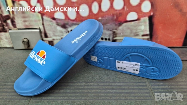 Английски мъжки чехли -Ellesse, снимка 5 - Мъжки чехли - 54376879