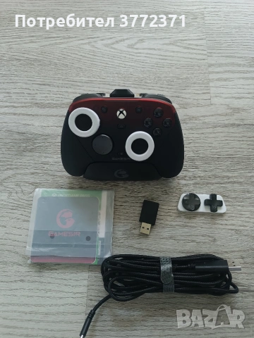 Контролер GameSir G7 Pro Shadow Ember, безжичен и с кабел, XBOX Series, PC, Android Червен, снимка 3 - Друга електроника - 54679017