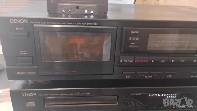 Комплект Denon - дек и диск плеър, снимка 12 - Аудиосистеми - 55011304