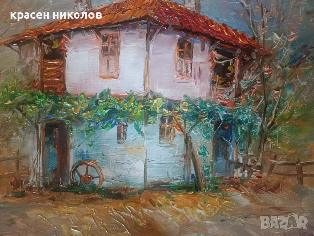 Артистична Картина с маслени бои, снимка 6 - Картини - 55083313