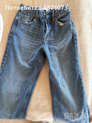Дънки ZARA/Stradivarius, снимка 2 - Дънки - 55656262