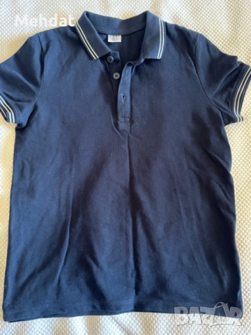 Детска тениска с яка