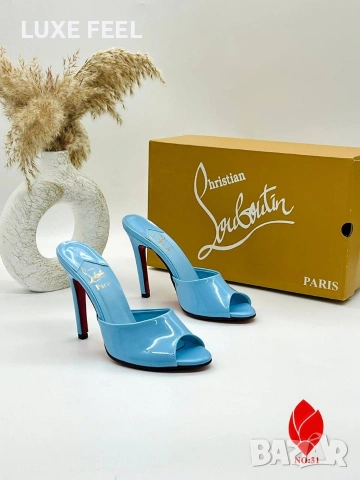Christian Louboutin ⚜️Дамски Обувки , снимка 4 - Чехли - 53952367