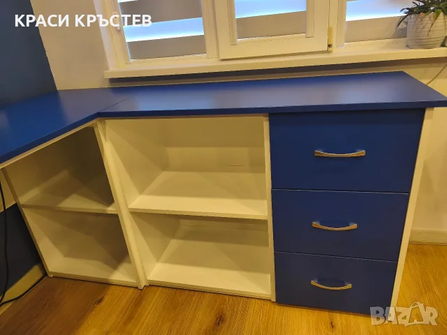 Продавам ъглово бюро , снимка 2 - Работни маси и бюра - 55578021