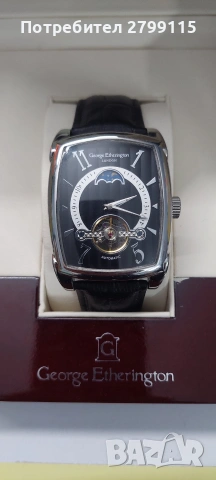 Часовник George Etherington London, снимка 3 - Мъжки - 55056364