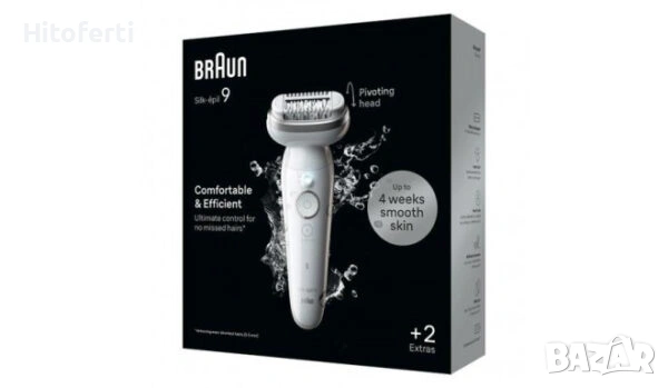  Електрически епилатор-Braun Silk epil 9 SES9-011 5380