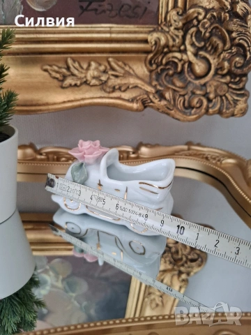 Порцеланова миниатюра- кола, снимка 11 - Статуетки - 54172230