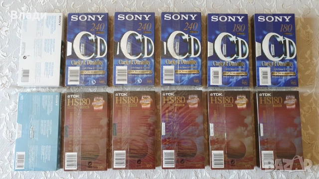Нови видеокасети TDK, JVC, Sony, Maxell, Konica, EFBE, снимка 4 - Други жанрове - 44908708