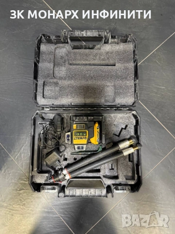 Лазерен нивел DEWALT DCE089G, снимка 13 - Други инструменти - 54058069