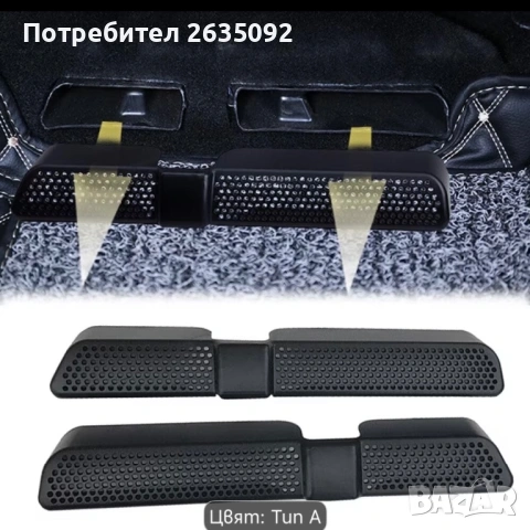 Kanak на заден вентилационен отвор, снимка 5 - Аксесоари и консумативи - 54826309