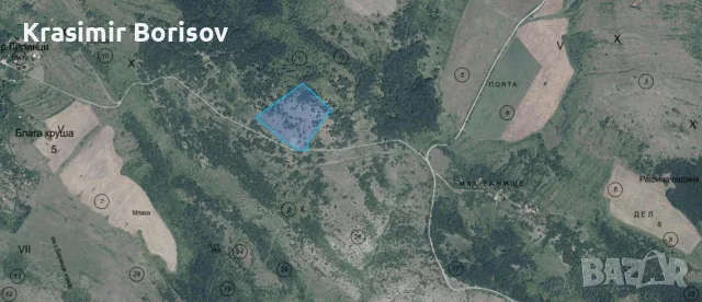 Продавам пет имота в село Беренде извор, община Драгоман, снимка 5 - Земеделска земя - 55431941
