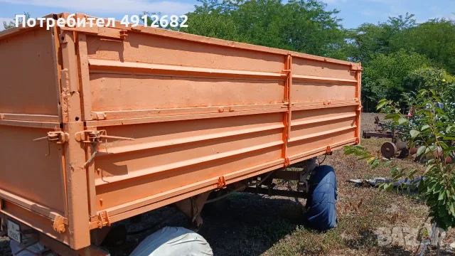 Ремарке РСД-4 Самосвално , снимка 5 - Селскостопанска техника - 55598866