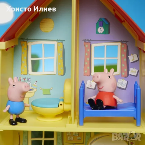 Къщата на Пепа Пиг с обзавеждане Колата на Пепа пиг Peppa pig фигури, снимка 7 - Фигурки - 55298334