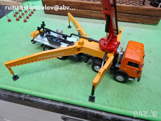 КамАЗ бетон помпа - конверсия, 1:43, снимка 6 - Колекции - 54120202