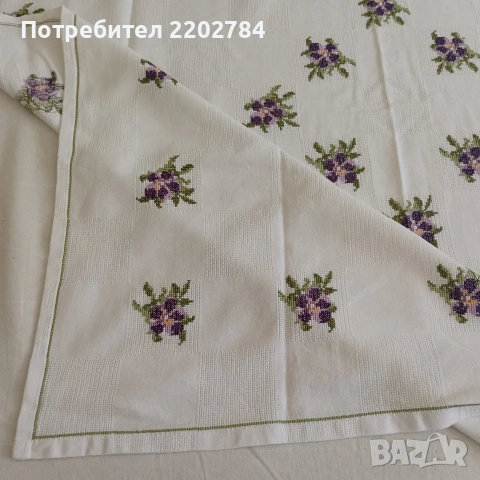 Покривки за маса с бродерии,покривка, снимка 11 - Покривки за маси - 55242654