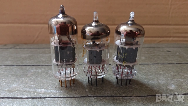 Нова радиолампа gold pin ADZAM E80CF. Нови радиолампи TESLA ECF82, TUNGSRAM PCF80. , снимка 3 - Ресийвъри, усилватели, смесителни пултове - 52953209