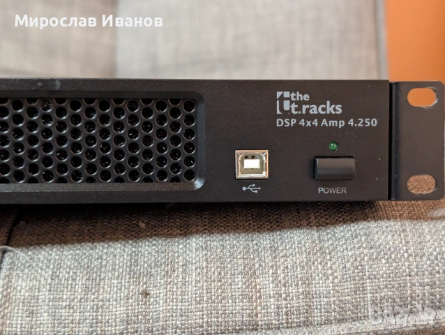 усилвател t.racks DSP 4x4 Amp 4.250, снимка 4 - Ресийвъри, усилватели, смесителни пултове - 54651634