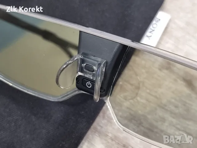 3D очила Sony TDG-BR750 с титаниева рамка, снимка 7 - Стойки, 3D очила, аксесоари - 55466093