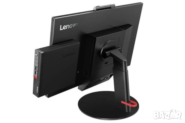 • All in One компютър Lenovo 24" IPS i5-8500T/16GB RAM/256GB SSD, снимка 2 - Работни компютри - 54158702