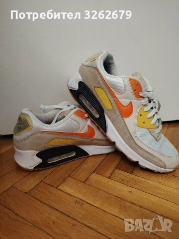 Nike air max 90 оригинални размер 45, снимка 4 - Маратонки - 54866236