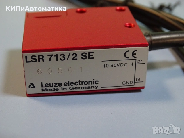 сензор фотоелектрически Leuze LSR 713/2Se photoelectric sensor 10-30V, снимка 2 - Резервни части за машини - 54218330